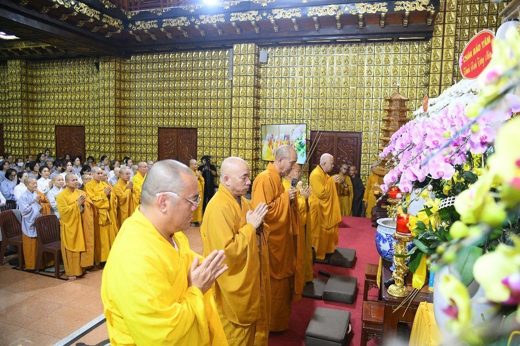 CHÙA GIÁC NGỘ: TRANG NGHIÊM LỄ TƯỞNG NIỆM 34 NĂM NGÀY CỐ HÒA THƯỢNG THÍCH THIỆN HUỆ VIÊN TỊCH