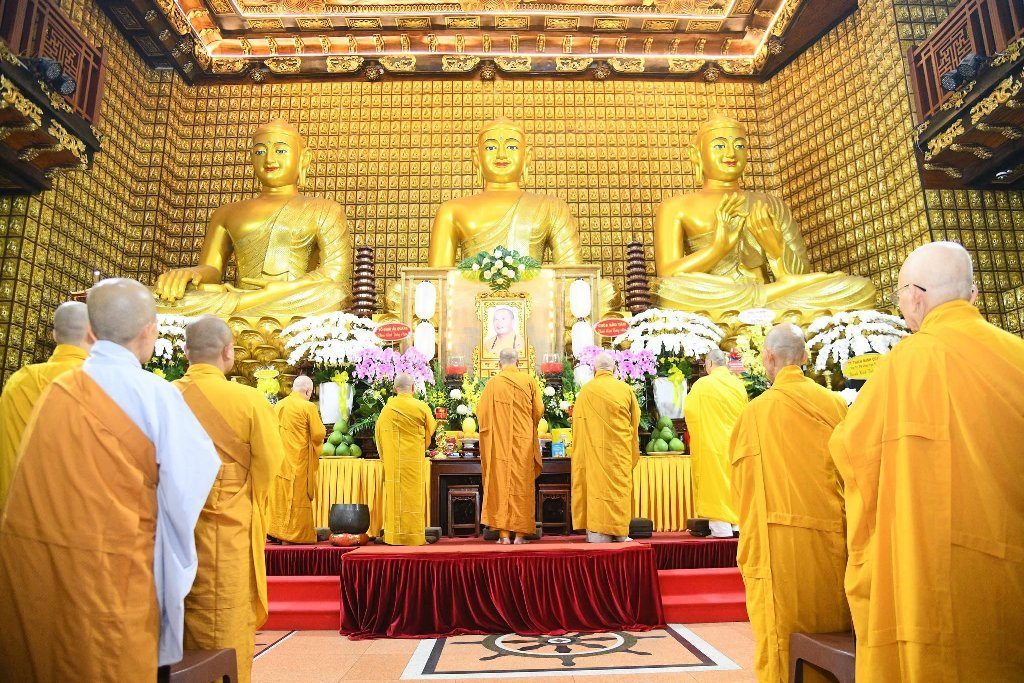 CHÙA GIÁC NGỘ: TRANG NGHIÊM LỄ TƯỞNG NIỆM 34 NĂM NGÀY CỐ HÒA THƯỢNG THÍCH THIỆN HUỆ VIÊN TỊCH