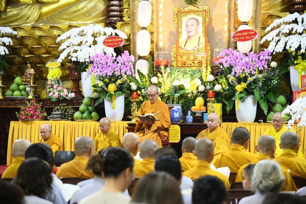 CHÙA GIÁC NGỘ: TRANG NGHIÊM LỄ TƯỞNG NIỆM 34 NĂM NGÀY CỐ HÒA THƯỢNG THÍCH THIỆN HUỆ VIÊN TỊCH