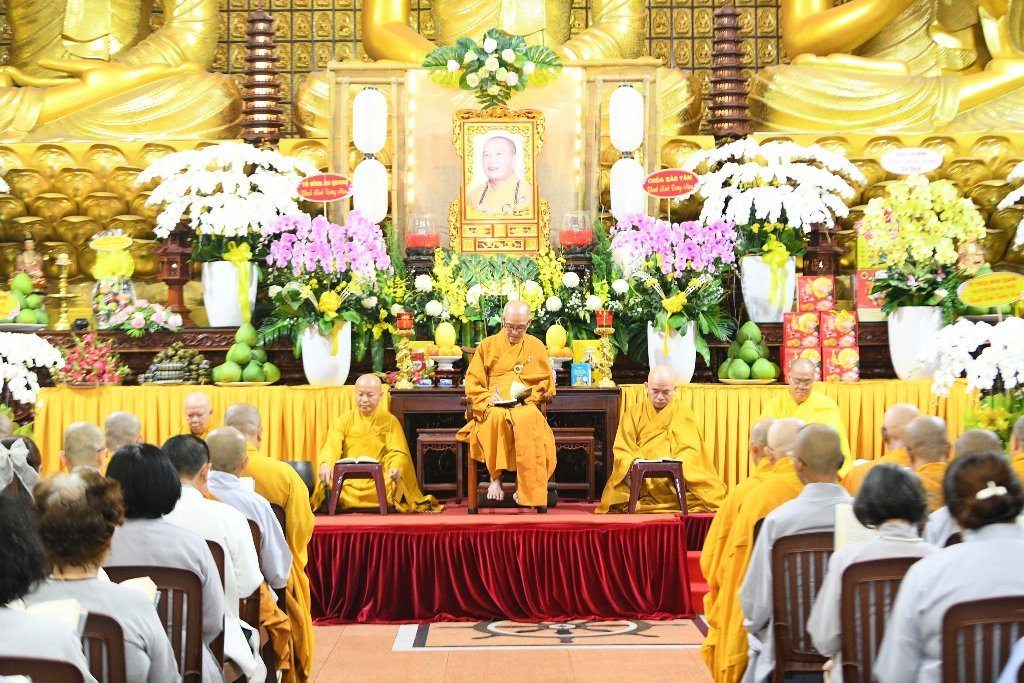 CHÙA GIÁC NGỘ: TRANG NGHIÊM LỄ TƯỞNG NIỆM 34 NĂM NGÀY CỐ HÒA THƯỢNG THÍCH THIỆN HUỆ VIÊN TỊCH