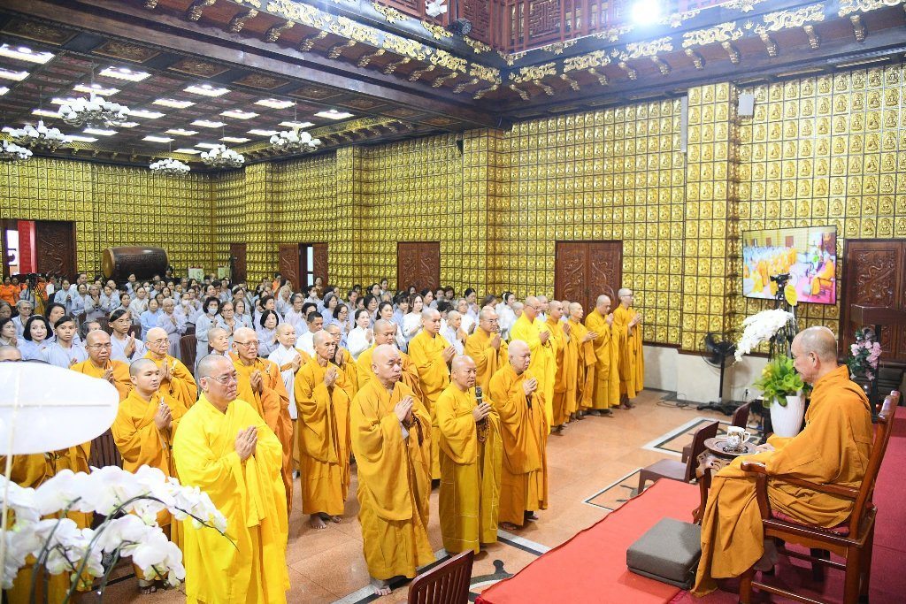 CHÙA GIÁC NGỘ: TRANG NGHIÊM LỄ TƯỞNG NIỆM 34 NĂM NGÀY CỐ HÒA THƯỢNG THÍCH THIỆN HUỆ VIÊN TỊCH