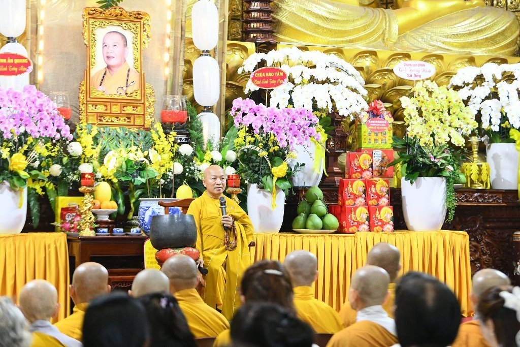 CHÙA GIÁC NGỘ: TRANG NGHIÊM LỄ TƯỞNG NIỆM 34 NĂM NGÀY CỐ HÒA THƯỢNG THÍCH THIỆN HUỆ VIÊN TỊCH