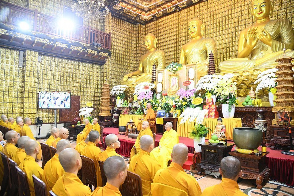 CHÙA GIÁC NGỘ: TRANG NGHIÊM LỄ TƯỞNG NIỆM 34 NĂM NGÀY CỐ HÒA THƯỢNG THÍCH THIỆN HUỆ VIÊN TỊCH