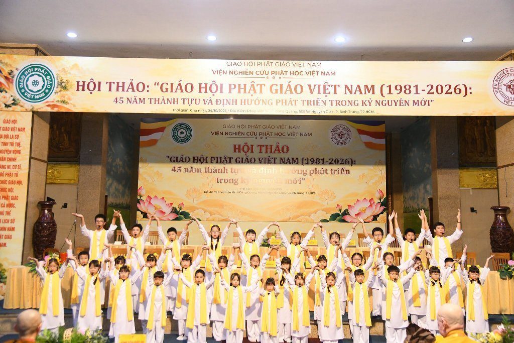 KHAI MẠC HỘI THẢO “GIÁO HỘI PHẬT GIÁO VIỆT NAM (1981–2026): 45 NĂM THÀNH TỰU VÀ ĐỊNH HƯỚNG PHÁT TRIỂN TRONG KỶ NGUYÊN MỚI”