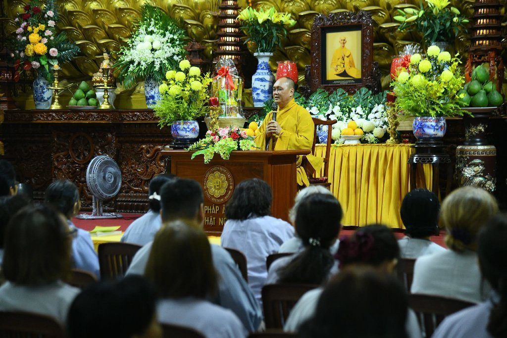 CHÙA GIÁC NGỘ: TRANG NGHIÊM TƯỞNG NIỆM 56 NĂM NGÀY VIÊN TỊCH TỔ SƯ THÍCH NHỨT NIỆM VÀ TỔ CHỨC KHÓA TU NGÀY AN LẠC