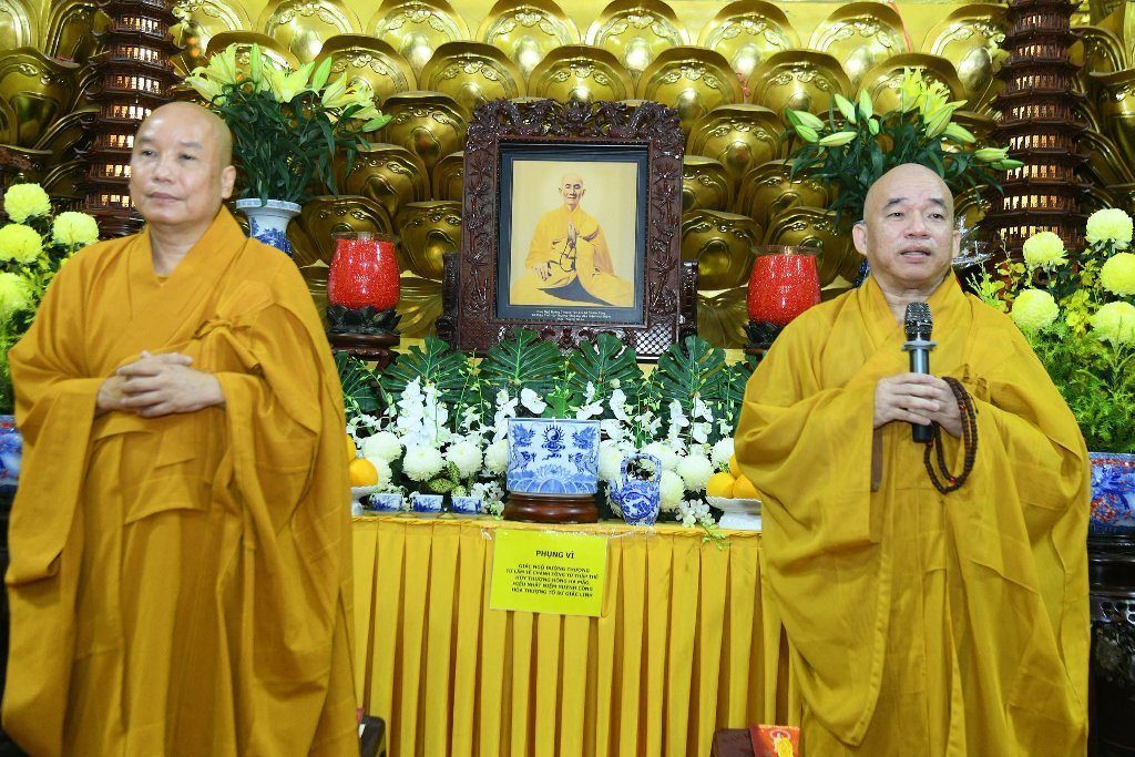 CHÙA GIÁC NGỘ: TRANG NGHIÊM TƯỞNG NIỆM 56 NĂM NGÀY VIÊN TỊCH TỔ SƯ THÍCH NHỨT NIỆM VÀ TỔ CHỨC KHÓA TU NGÀY AN LẠC