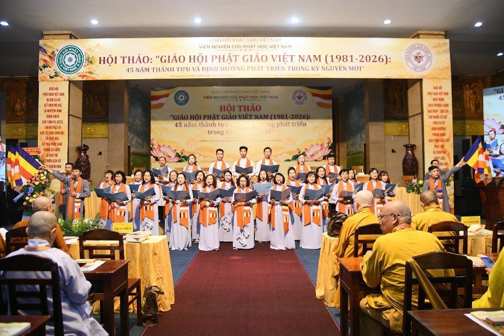 KHAI MẠC HỘI THẢO “GIÁO HỘI PHẬT GIÁO VIỆT NAM (1981–2026): 45 NĂM THÀNH TỰU VÀ ĐỊNH HƯỚNG PHÁT TRIỂN TRONG KỶ NGUYÊN MỚI”