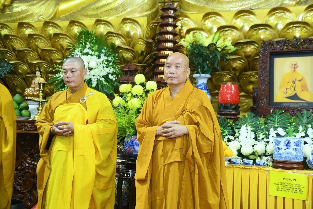CHÙA GIÁC NGỘ: TRANG NGHIÊM TƯỞNG NIỆM 56 NĂM NGÀY VIÊN TỊCH TỔ SƯ THÍCH NHỨT NIỆM VÀ TỔ CHỨC KHÓA TU NGÀY AN LẠC