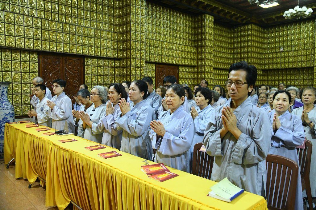 CHÙA GIÁC NGỘ: TRANG NGHIÊM TƯỞNG NIỆM 56 NĂM NGÀY VIÊN TỊCH TỔ SƯ THÍCH NHỨT NIỆM VÀ TỔ CHỨC KHÓA TU NGÀY AN LẠC