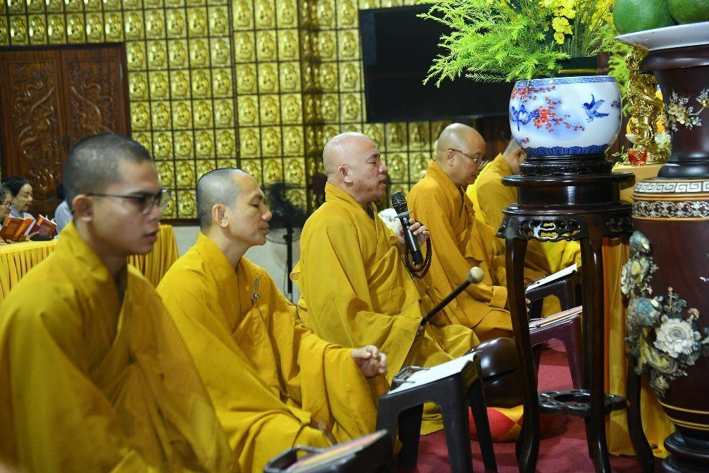 CHÙA GIÁC NGỘ: TRANG NGHIÊM TƯỞNG NIỆM 56 NĂM NGÀY VIÊN TỊCH TỔ SƯ THÍCH NHỨT NIỆM VÀ TỔ CHỨC KHÓA TU NGÀY AN LẠC