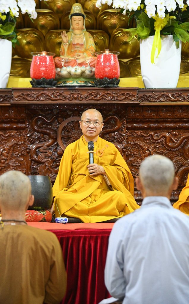 CHÙA GIÁC NGỘ TRANG NGHIÊM TỔ CHỨC LỄ THẾ PHÁT XUẤT GIA CHO 2 THIỆN NAM