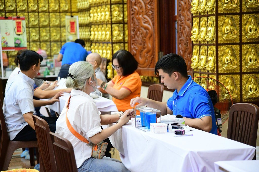 CHÙA GIÁC NGỘ TỔ CHỨC HIẾN MÁU NHÂN ĐẠO LẦN THỨ 137