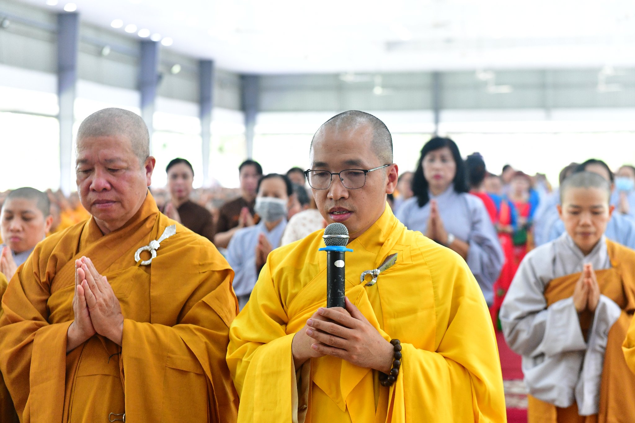 Phái đoàn Phật giáo tỉnh Đồng Tháp cúng dường 650 triệu đồng tại Trường hạ Học viện PGVN tại Tp. HCM
