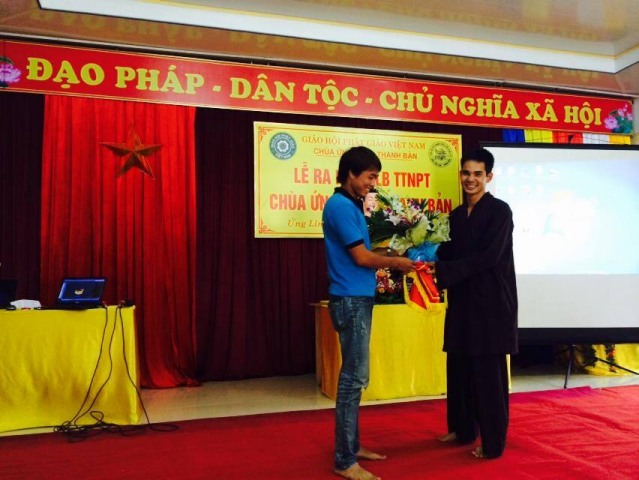Thái Bình: Chùa Ứng Linh – Thanh Bản tổ chức lễ ra mắt CLB TTNPT