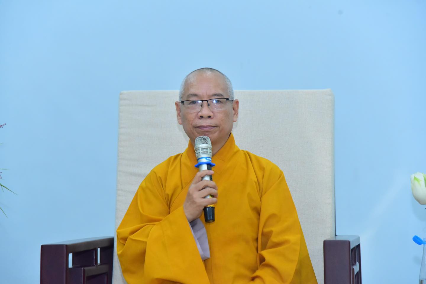 Ban Trị sự GHPGVN huyện Bình Chánh thăm, chúc Tết Học viện Phật giáo Việt Nam tại TP.HCM