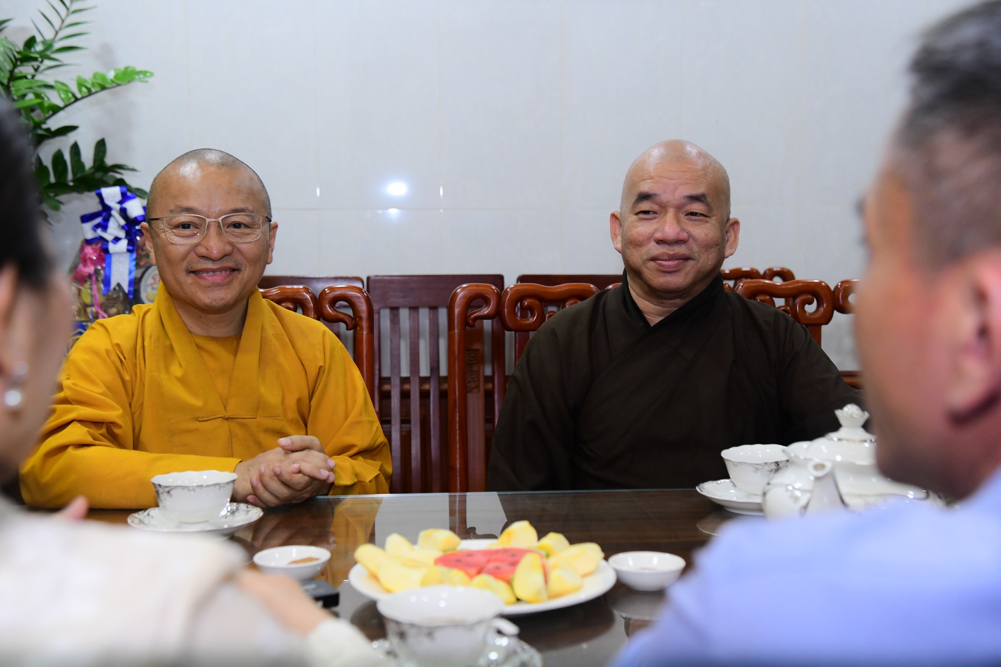Đoàn Uỷ ban MTTQ Việt Nam thành phố Hồ Chí Minh thăm và chúc Tết tại chùa Giác Ngộ