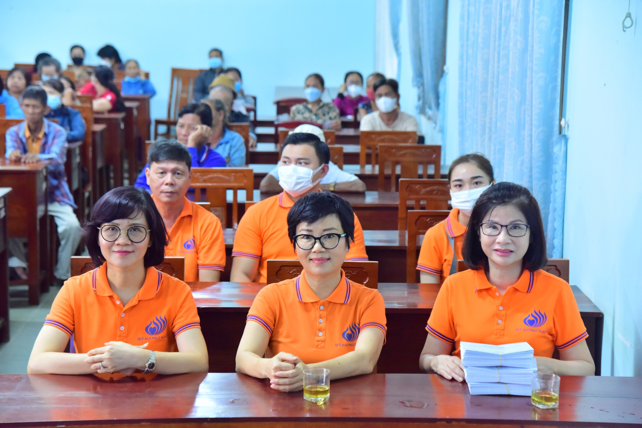 Quỹ Đạo Phật Ngày Nay trao 300 phần quà cho các hộ khó khăn tại xã Phước Vĩnh An huyện Củ Chi