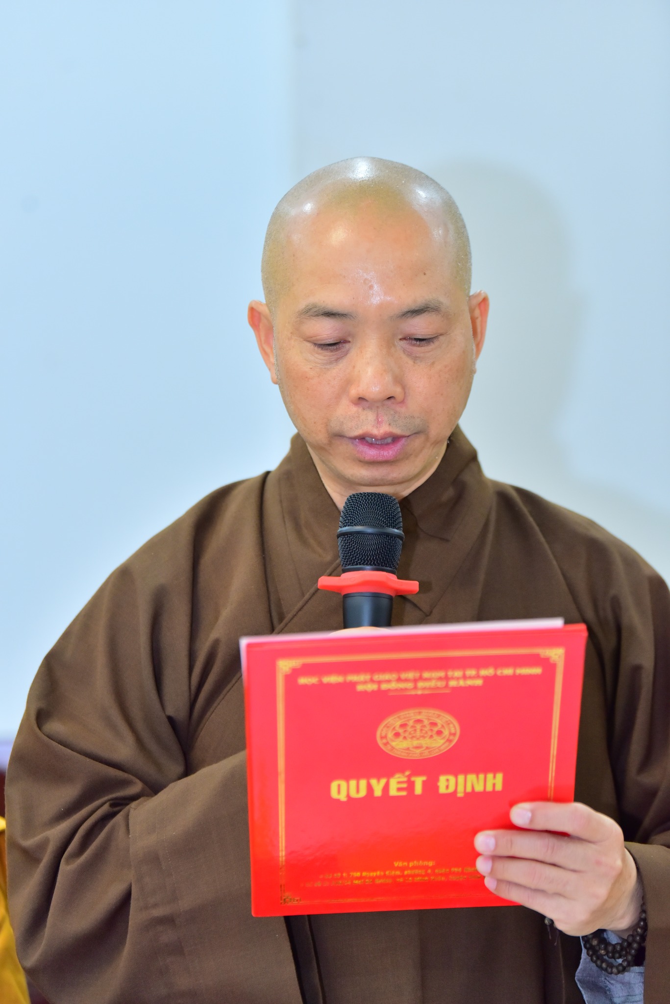 Hội đồng Điều hành Học viện Phật giáo Việt Nam tại TP.HCM họp phiên thứ nhất