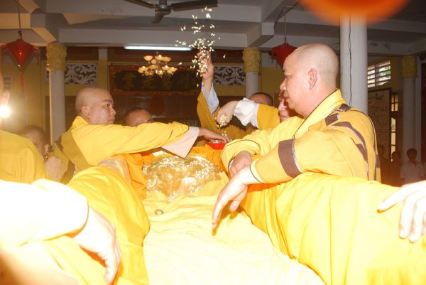 An Giang: Chùm ảnh lễ tang cố HT. Thích Chí Đạt tân viên tịch