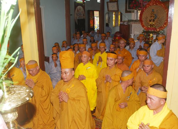 An Giang: Chùm ảnh lễ tang cố HT. Thích Chí Đạt tân viên tịch