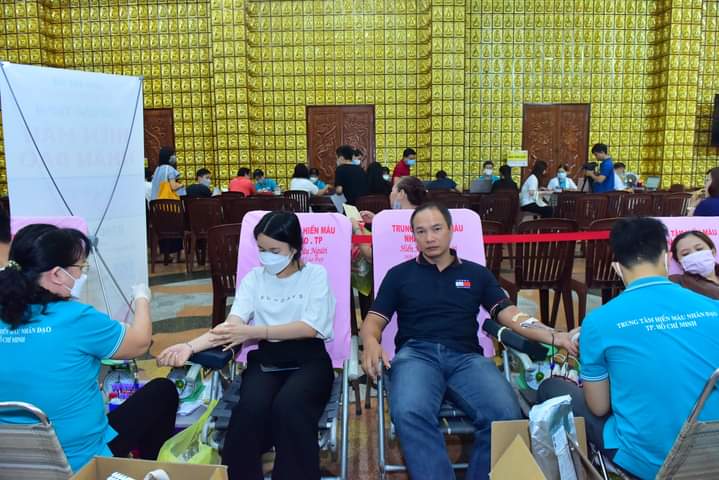 Hiến máu nhân đạo tại chùa Giác Ngộ - góp giọt máu hồng cho xã hội