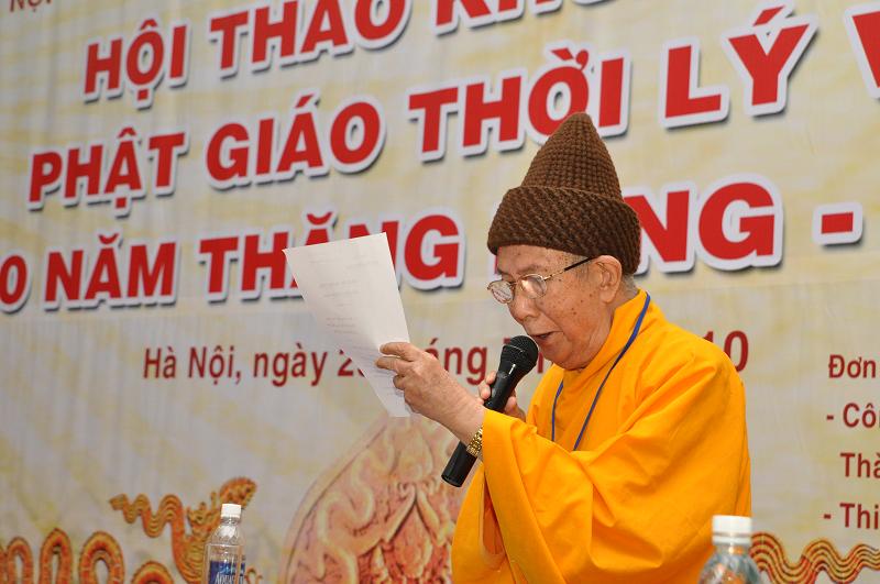 Hội thảo khoa học Phật giáo thời lý với 1000 năm Thăng Long – Hà Nội
