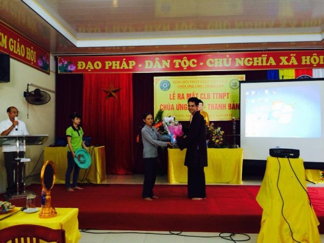 Thái Bình: Chùa Ứng Linh – Thanh Bản tổ chức lễ ra mắt CLB TTNPT