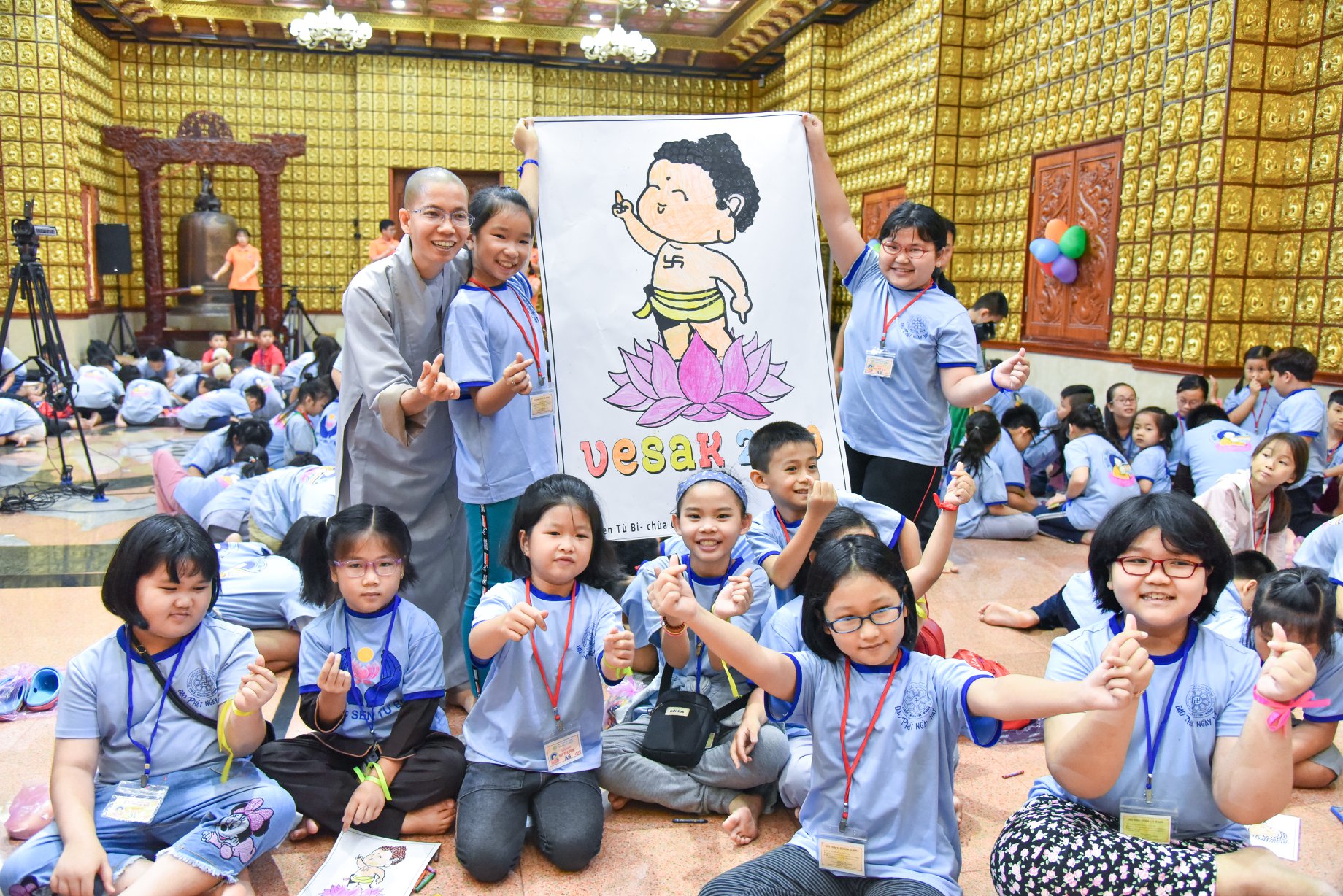 TP. HỒ CHÍ MINH: KHÓA TU BÚP SEN TỪ BI HƯỚNG VỀ ĐẠI LỄ PHẬT ĐẢN LIÊN HỢP QUỐC 2019 TẠI CHÙA GIÁC NGỘ