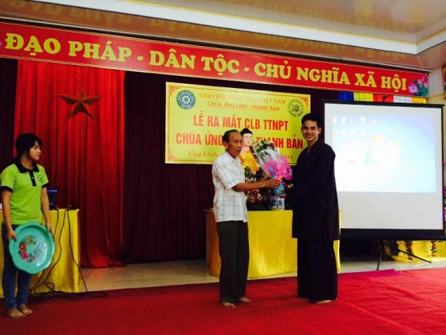 Thái Bình: Chùa Ứng Linh – Thanh Bản tổ chức lễ ra mắt CLB TTNPT