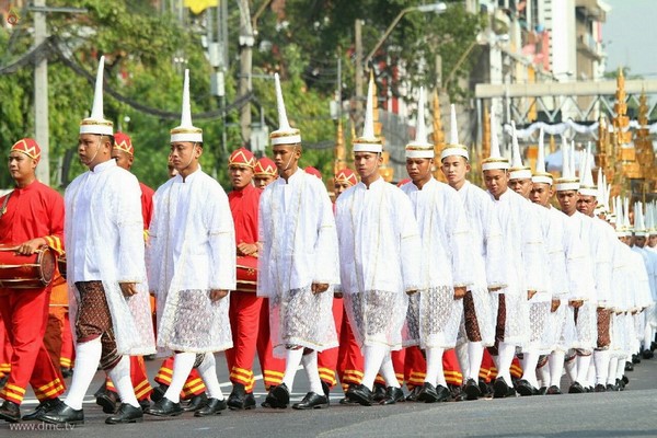Chùm ảnh Lễ Trà tỳ đức Tăng thống Phật giáo Thái Lan