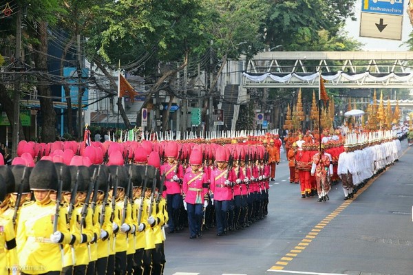Chùm ảnh Lễ Trà tỳ đức Tăng thống Phật giáo Thái Lan