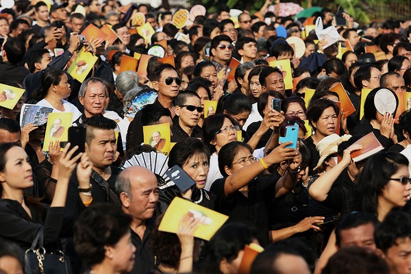 Chùm ảnh Lễ Trà tỳ đức Tăng thống Phật giáo Thái Lan