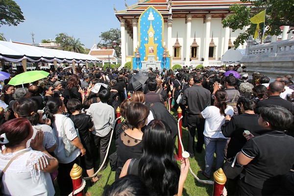 Chùm ảnh Lễ Trà tỳ đức Tăng thống Phật giáo Thái Lan