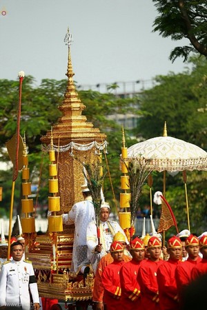 Chùm ảnh Lễ Trà tỳ đức Tăng thống Phật giáo Thái Lan