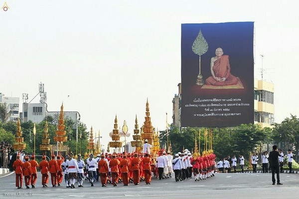Chùm ảnh Lễ Trà tỳ đức Tăng thống Phật giáo Thái Lan