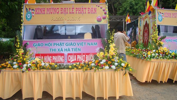 Hà Tiên: Chuẩn bị Phật đản tại biên cương cực Nam Tổ quốc