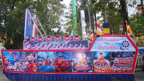 Hà Tiên: Chuẩn bị Phật đản tại biên cương cực Nam Tổ quốc