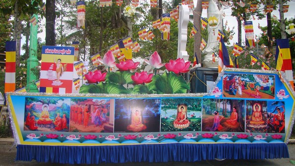 Hà Tiên: Chuẩn bị Phật đản tại biên cương cực Nam Tổ quốc