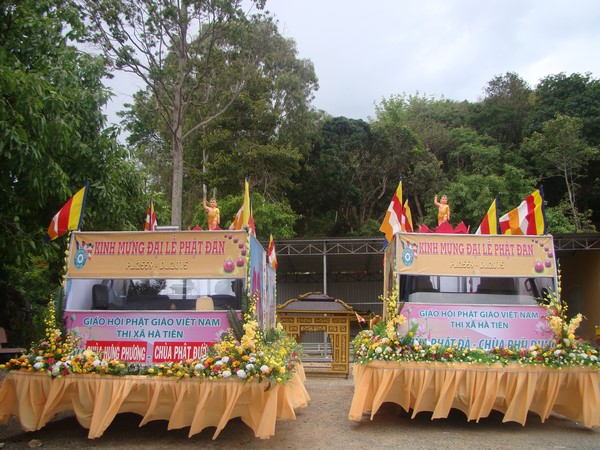 Hà Tiên: Chuẩn bị Phật đản tại biên cương cực Nam Tổ quốc