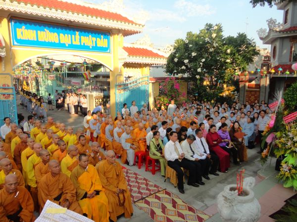TP. HCM: Ban đại diện Phật giáo huyện Hóc Môn tổ chức đại lễ kính mừng Phật đản
