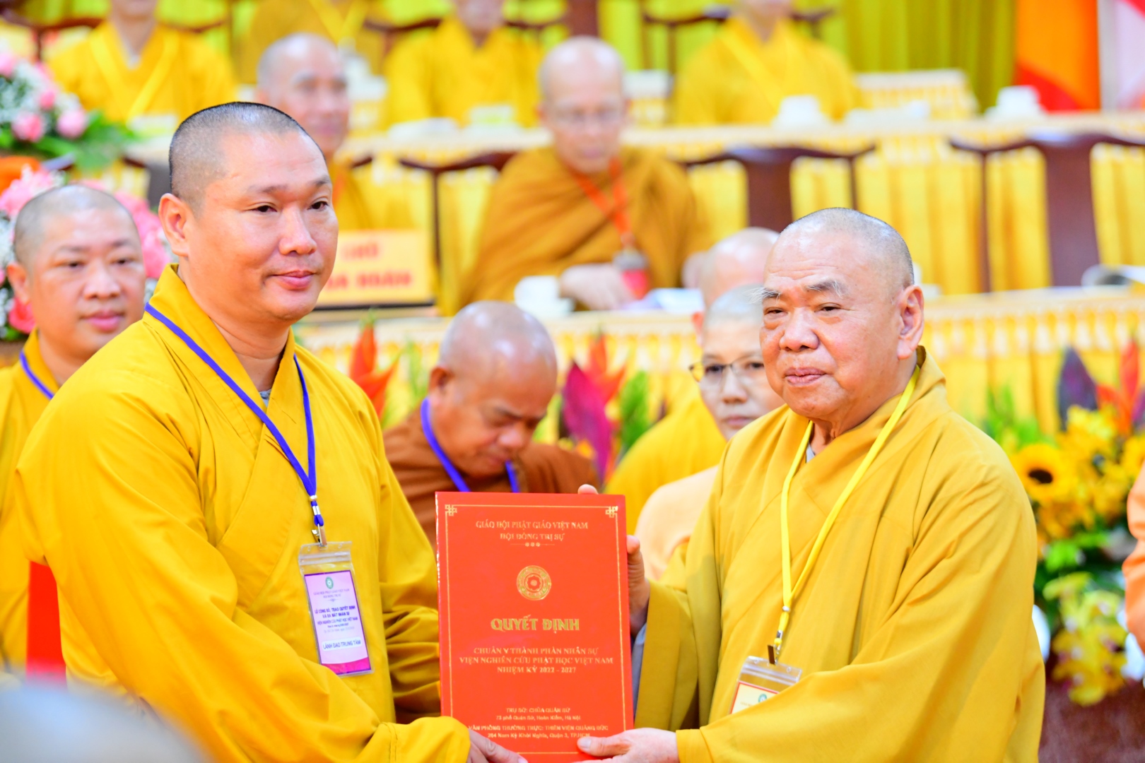Viện Nghiên cứu Phật học Việt Nam công bố nhân sự nhiệm kỳ 2022 - 2027