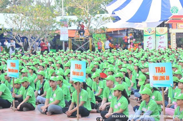 TP. Cần Thơ: Trọng thể khai mạc hội trại Tuổi trẻ &amp; Phật giáo lần 13 -“Tình Đất Phương Nam”