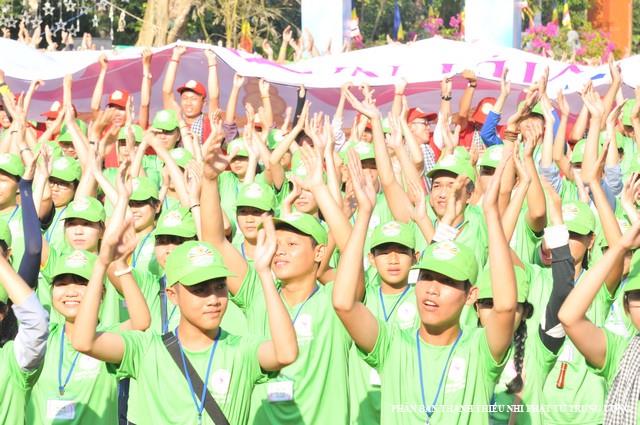 TP. Cần Thơ: Trọng thể khai mạc hội trại Tuổi trẻ &amp; Phật giáo lần 13 -“Tình Đất Phương Nam”