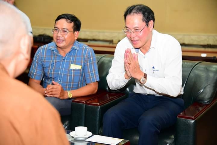 Uỷ ban MTTQVN TP.HCM thăm chúc tết Học viện Phật giáo Việt Nam tại TP.HCM và Viện Nghiên cứu Phật học Việt Nam