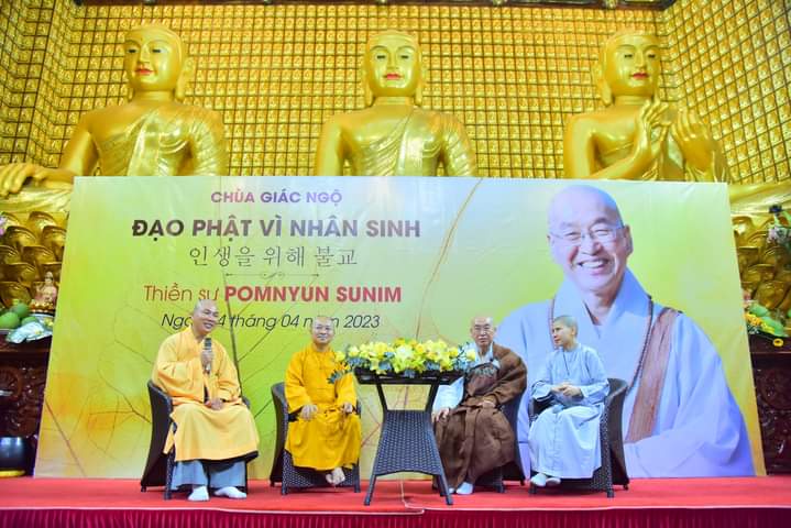Giao lưu &quot;Đạo Phật vì nhân sinh&quot; chia sẻ kinh nghiệm an sinh xã hội