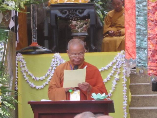 Lễ Tưởng niệm và cung tống Kim quang cố Đại lão HT. Thích Chí Tín