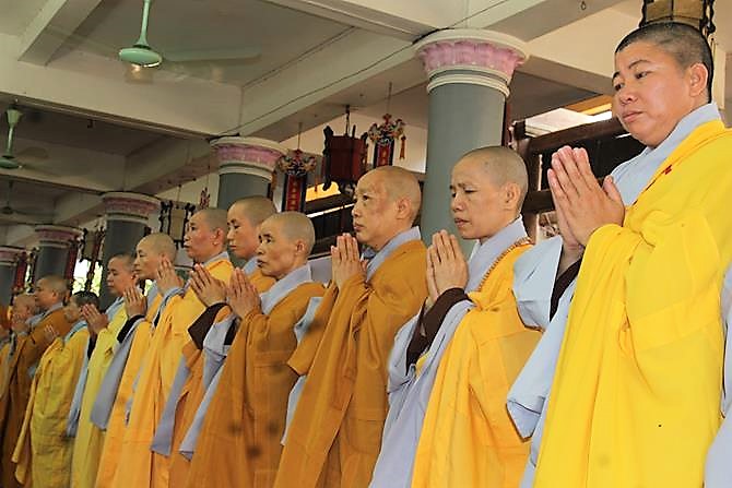 Nam Định: Chùa Cả làm lễ khai pháp (PL 2562- DL 2018)