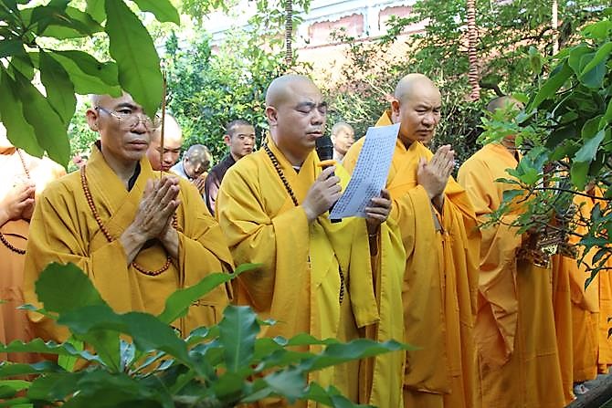 Nam Định: Chùa Cả làm lễ khai pháp (PL 2562- DL 2018)