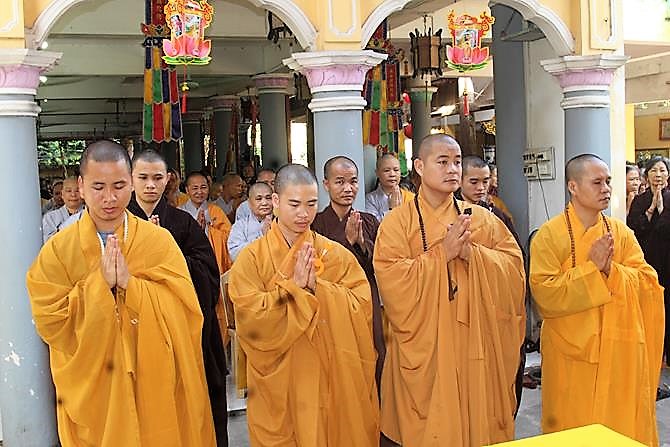 Nam Định: Chùa Cả làm lễ khai pháp (PL 2562- DL 2018)