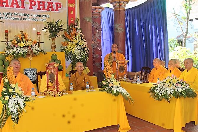 Nam Định: Chùa Cả làm lễ khai pháp (PL 2562- DL 2018)